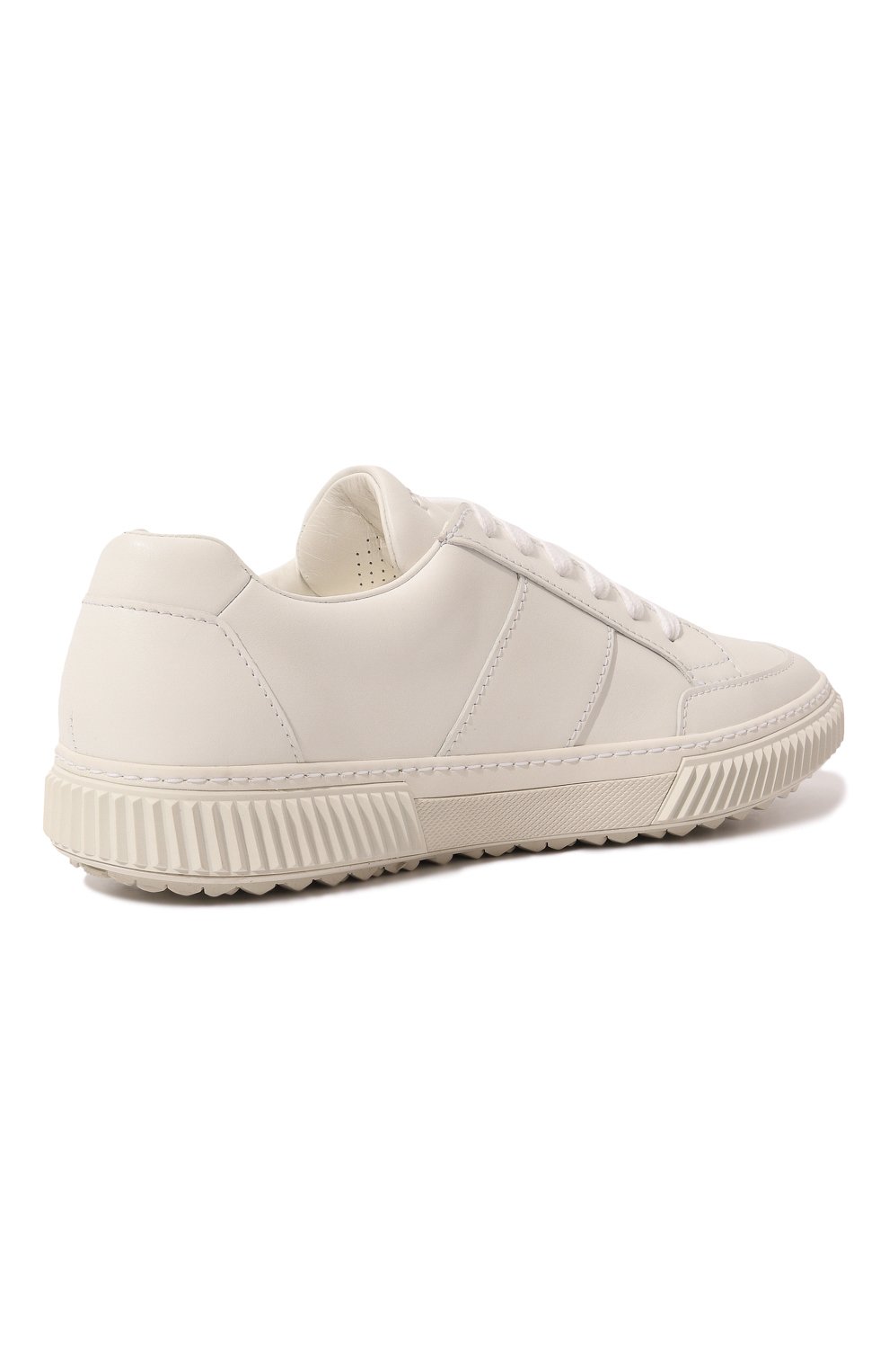 Кожаные кеды PRADA, арт. 4E3574-3ON8-F0009, фото 5