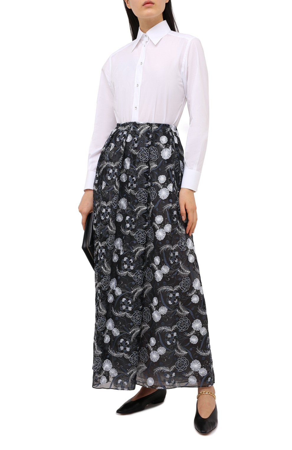 Шелковая юбка GIORGIO ARMANI, арт. 1SHNN04L/T02BB, фото 2
