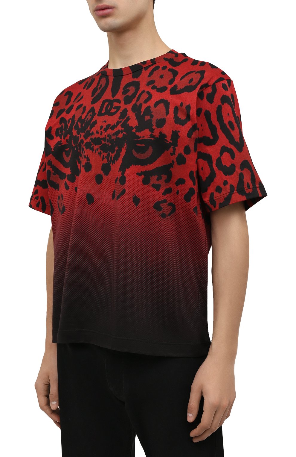 Хлопковая футболка DOLCE & GABBANA, арт. G80A4T/HI7P4, фото 3