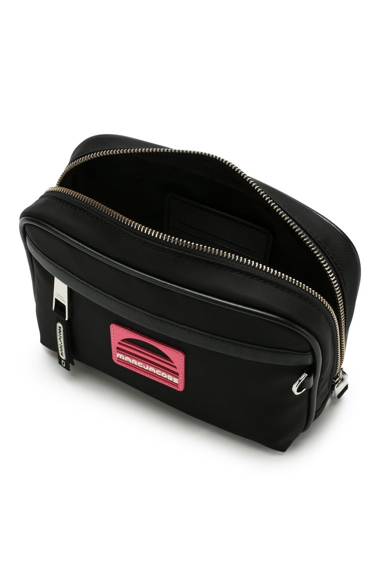 Женская поясная сумка sport MARC JACOBS (THE) черного цвета, арт. M0014038 | Фото 4 (Статус проверки: Проверено, Проверена категория; Материал: Текстиль; Размер: mini; Стили: Спорт; Застежка: Молния; Кросс-КТ: другое)