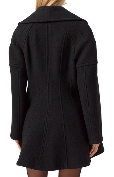 Шерстяное полупальто NINA RICCI, арт. 24ACMA002WV0321, фото 4