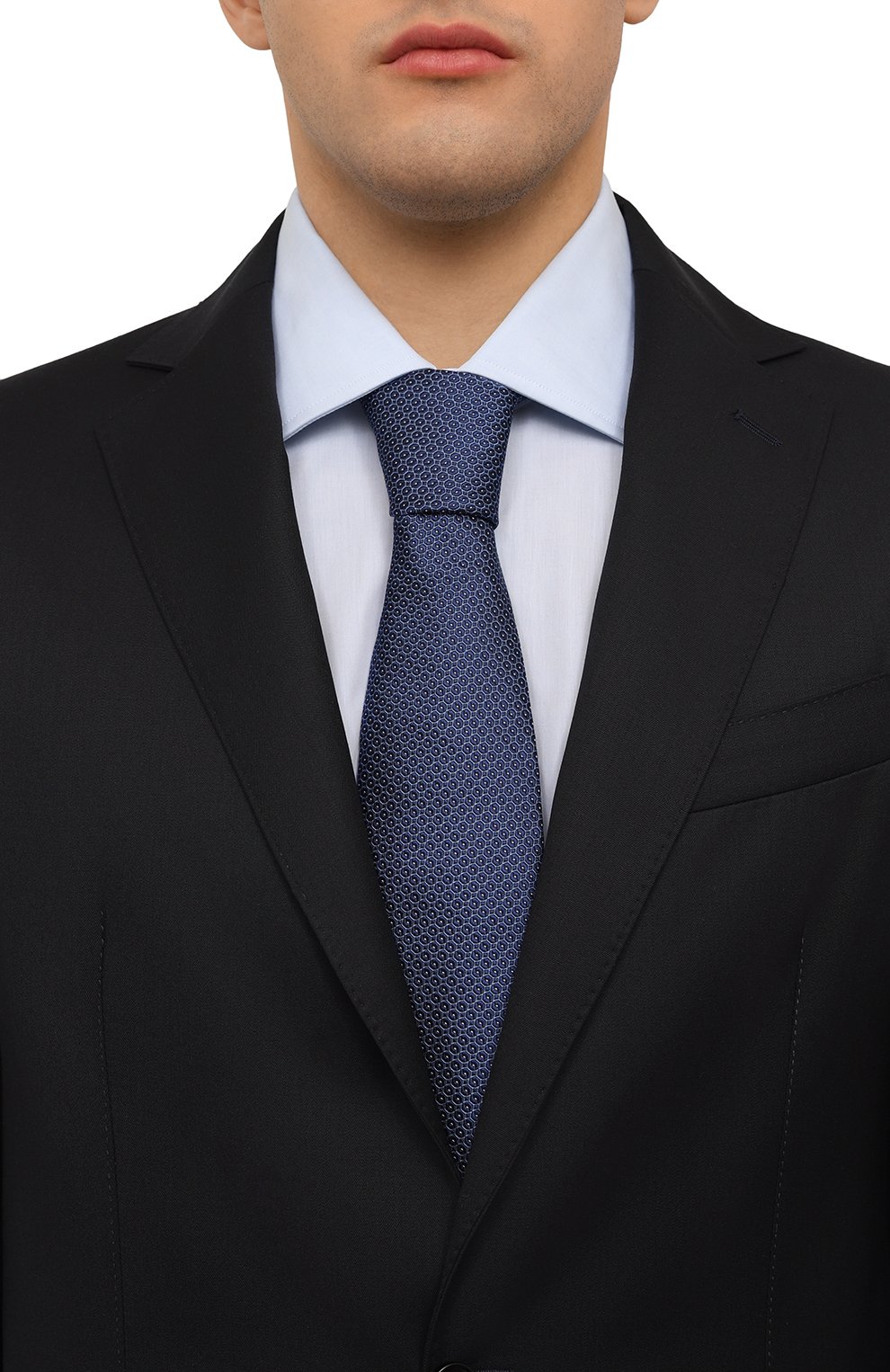 Шелковый галстук CORNELIANI, арт. 93U302-9320312, фото 2