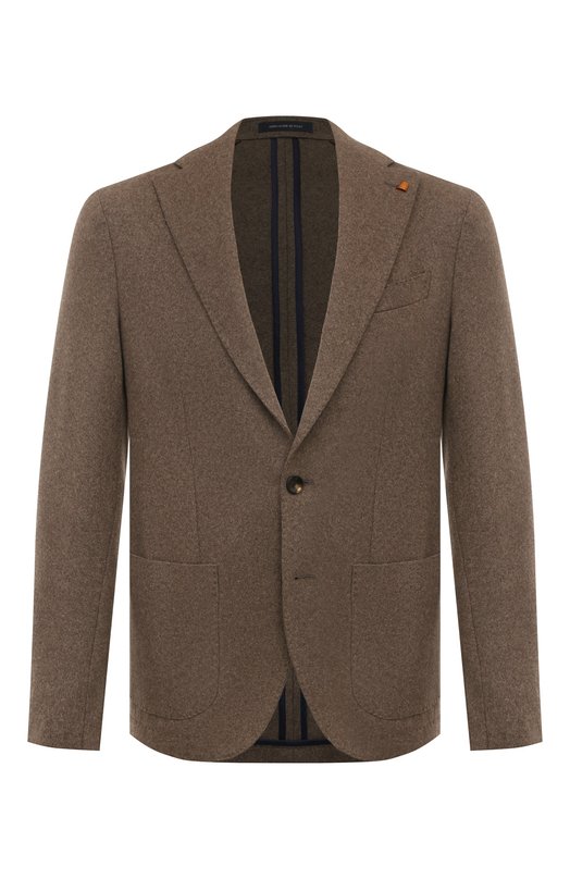 Кашемировый пиджак Sartoria Latorre JD74/JG158 Коричневый JD74/JG158