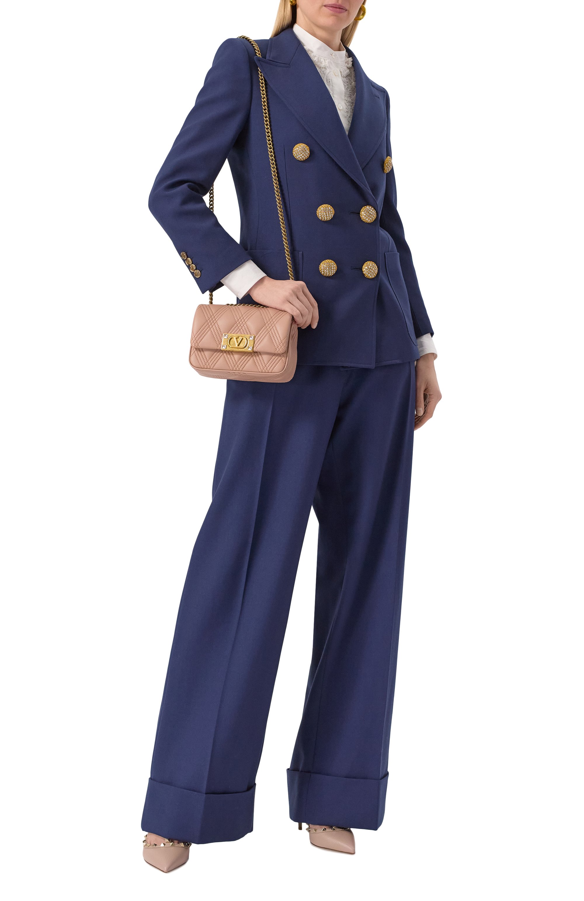 Сумка quiltie 67 small VALENTINO бежевого цвета по цене 343500 руб., арт. 6W2B0R08/XCA, фото 7 Сумка quiltie 67 small VALENTINO, арт. 6W2B0R08/XCA, фото 7