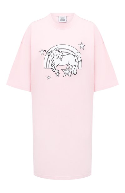 Женская хлопковая футболка VETEMENTS, арт. UE51TR390P 1600/W