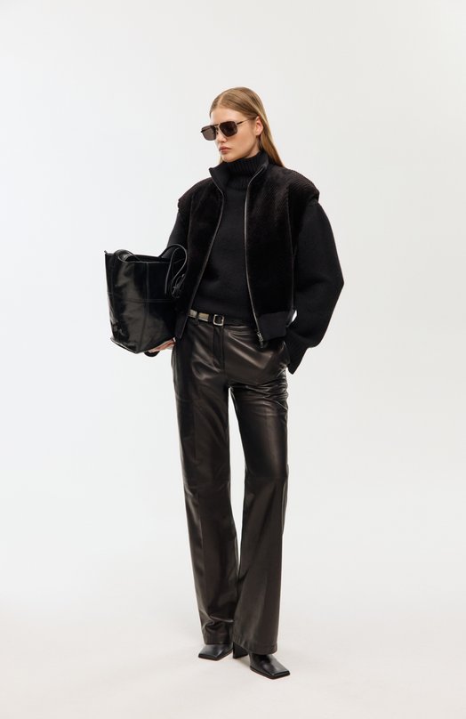 Жилет из норки MVST M016/MINK SHARED B Чёрный  M016/MINK SHARED B Фото 6