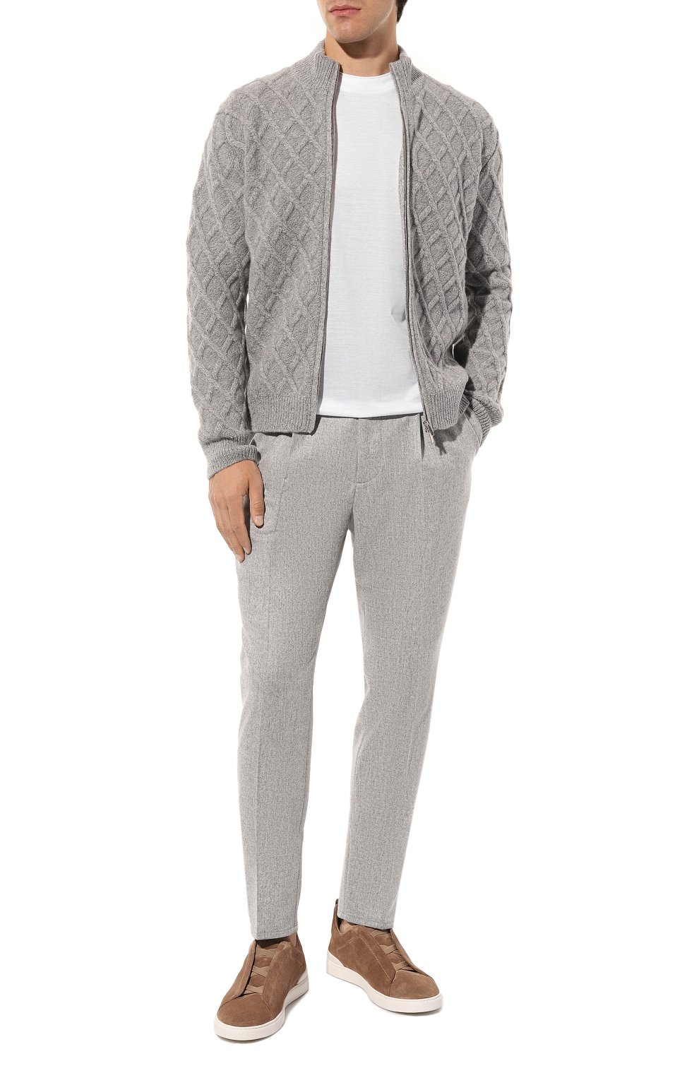Шерстяные брюки BRUNELLO CUCINELLI, арт. M038PB2201, фото 2