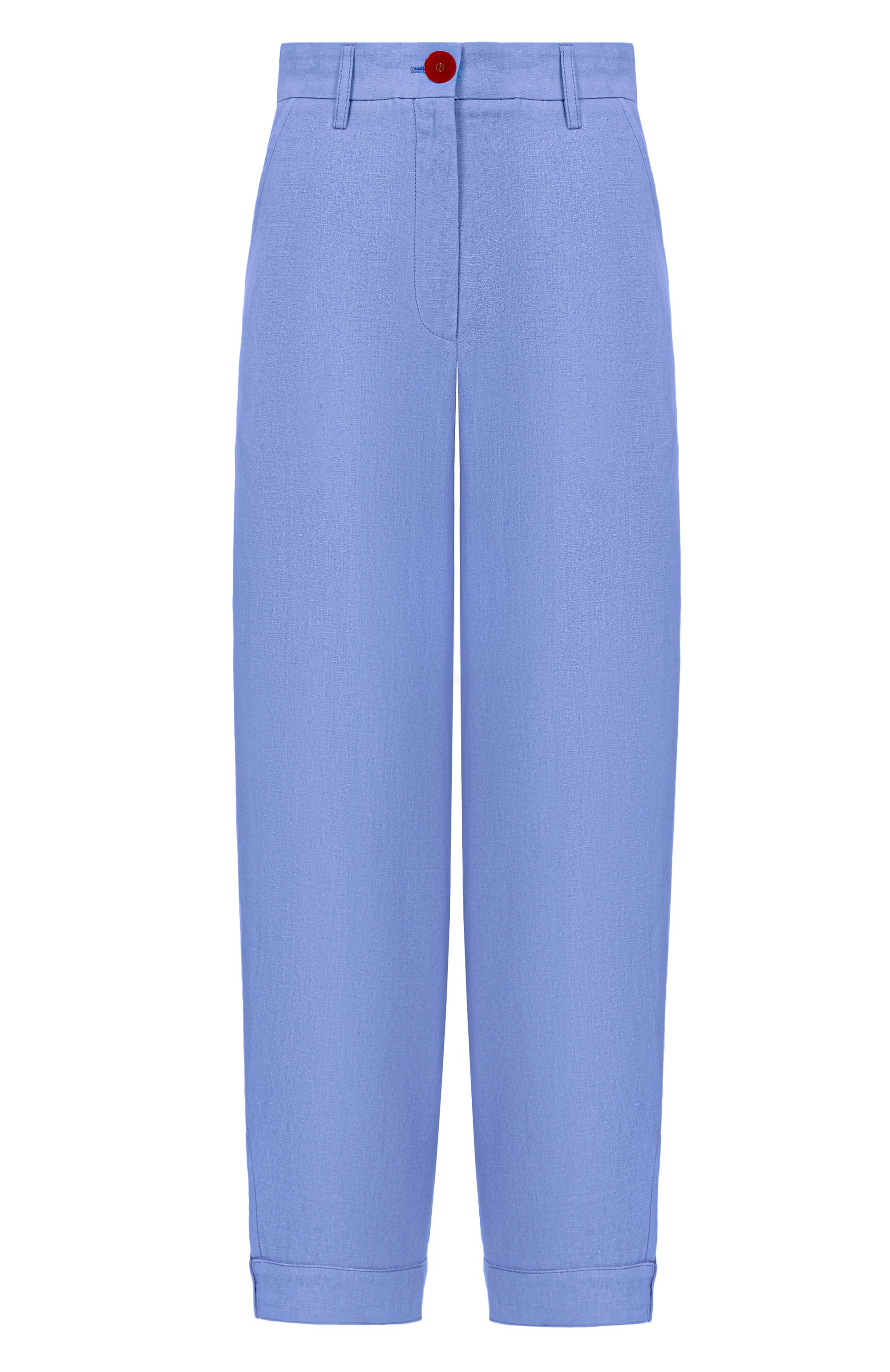 Брюки GIORGIO ARMANI голубого цвета по цене 172500 руб., арт. GW003091/TE10238, фото 1 Брюки GIORGIO ARMANI, арт. GW003091/TE10238, фото 1