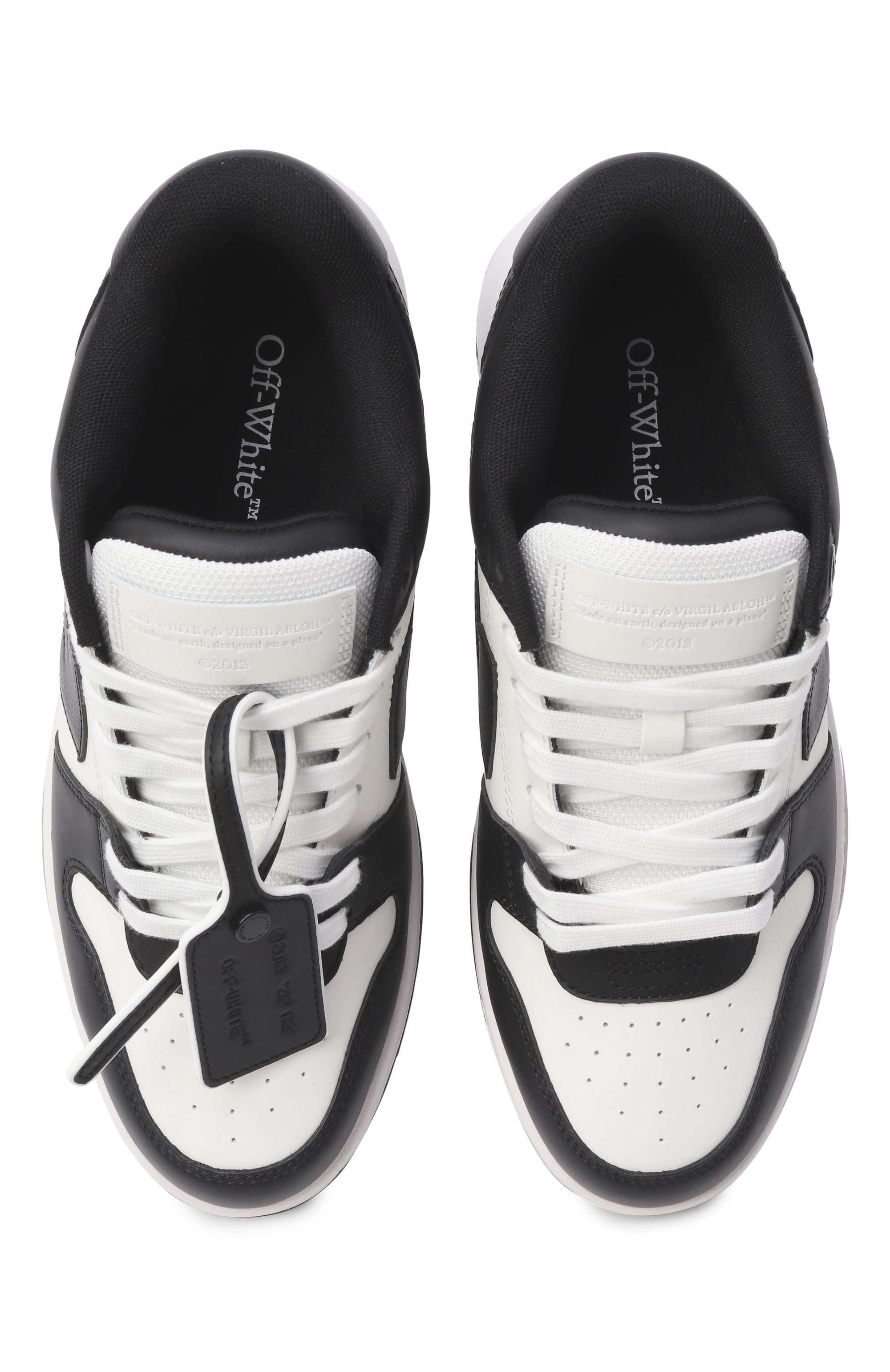 Комбинированные кеды out of office OFF-WHITE, арт. 0WIA259C99LEA0060110, фото 6