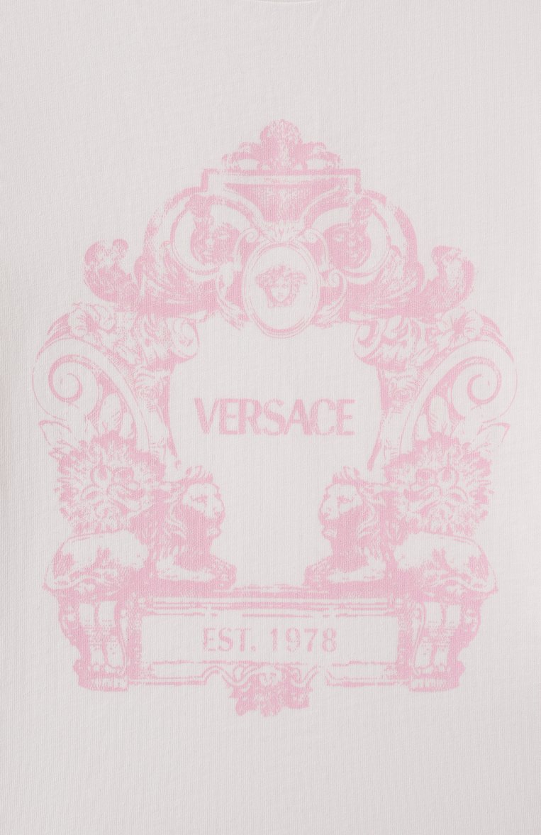 Хлопковая футболка VERSACE, арт. 1018570/1A13239, фото 1