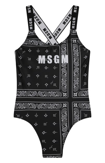 Слитный купальник MSGM KIDS, арт. MS027253, фото 1