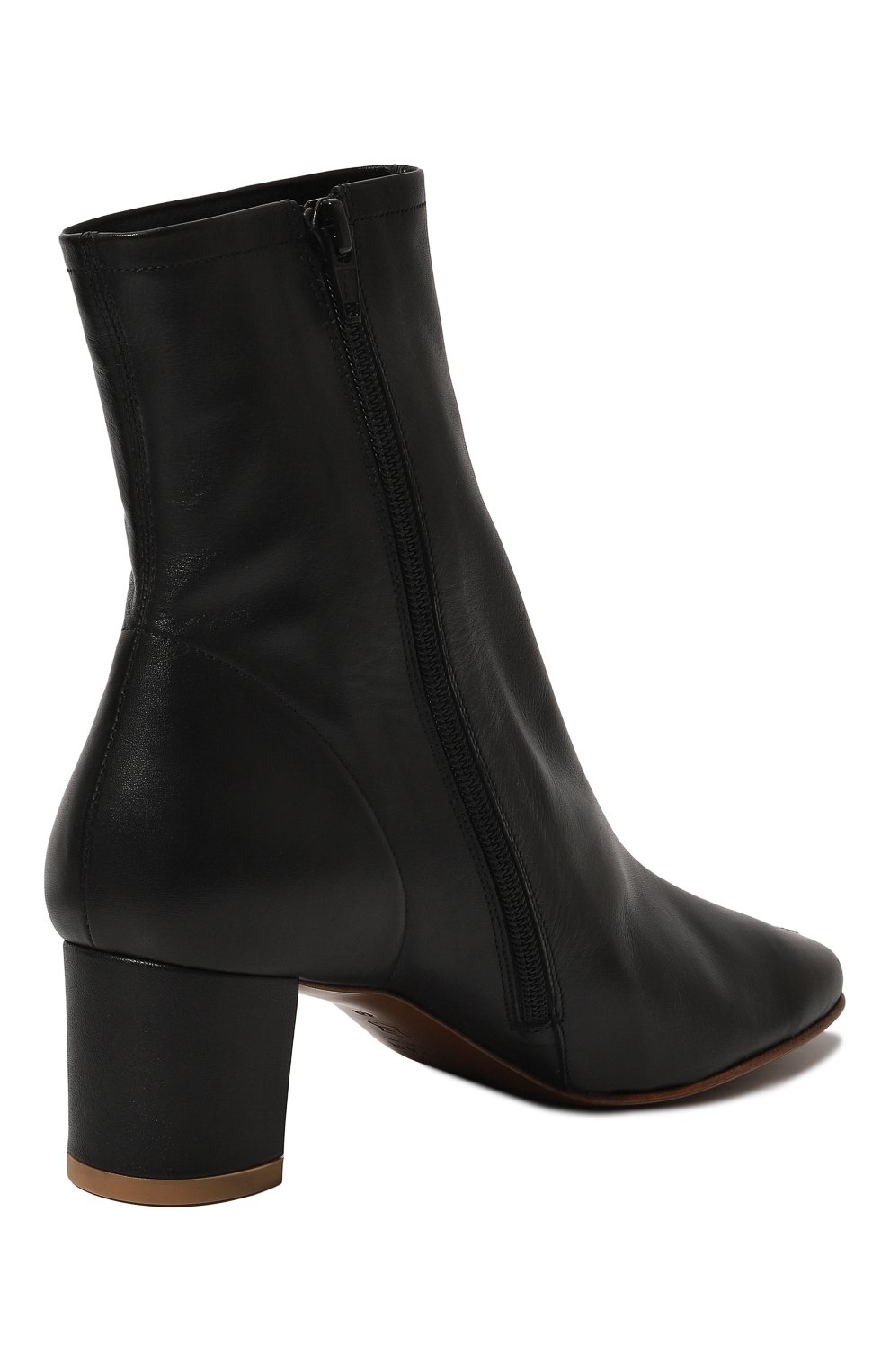 Кожаные ботильоны sofia BY FAR черного цвета по цене 58200 руб., арт. 16603-05-SBLKL, фото 5 Кожаные ботильоны sofia BY FAR, арт. 16603-05-SBLKL, фото 5