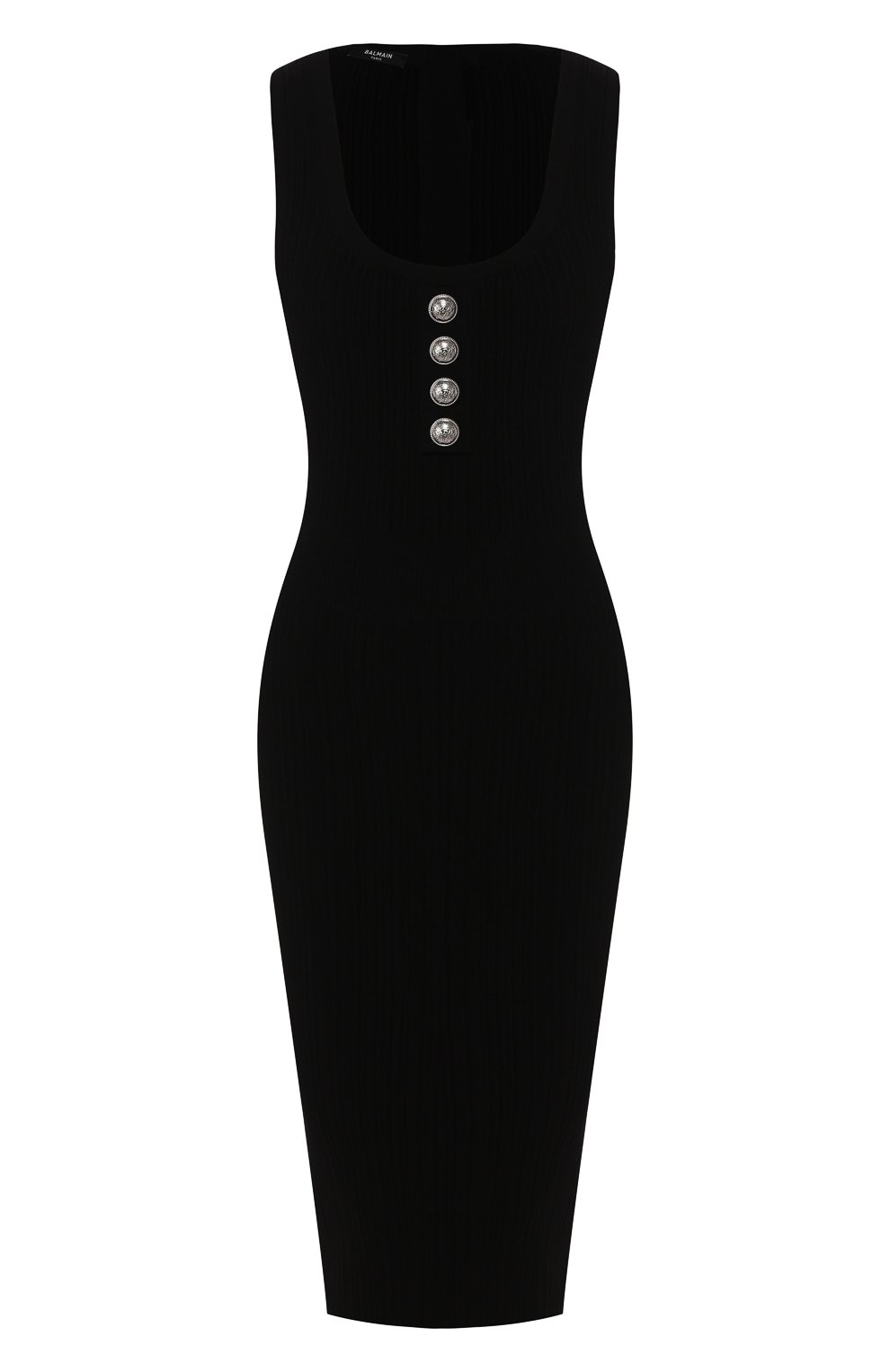 Платье из вискозы BALMAIN, арт. TF06527/K063, фото 1