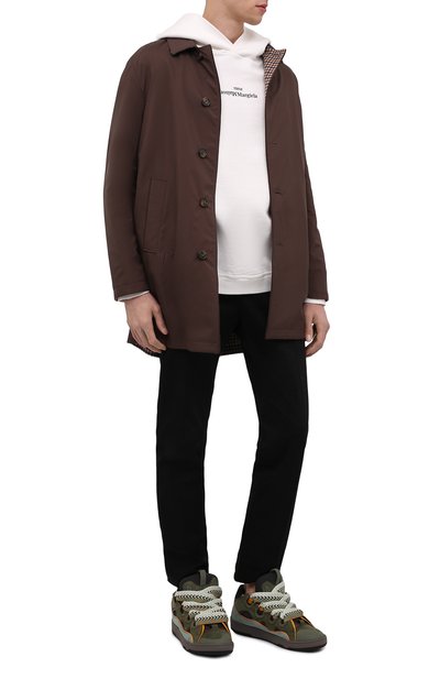 Комбинированные кеды curb LANVIN, арт. FM-SKRK11-DALL-P22, фото 2