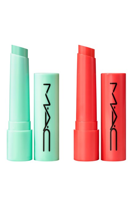 Женские набор для губ squirt alert lip duo, mint to be / heat sensor (2x2,3g) MAC, арт. S66Z-Y5