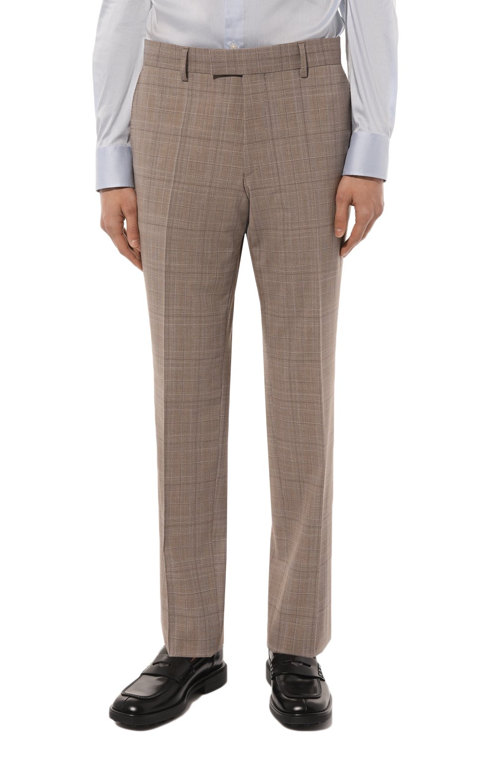 Шерстяной костюм BOSS бежевого цвета по цене 79100 руб., арт. 50489350, фото 4 Шерстяной костюм BOSS, арт. 50489350, фото 4