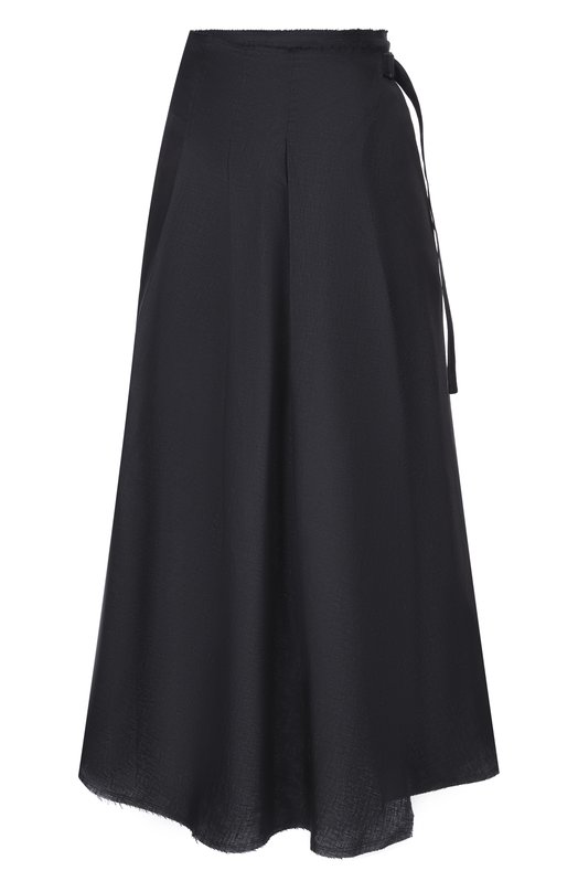 Льняная юбка Isabel Benenato DW24S26 Чёрный DW24S26