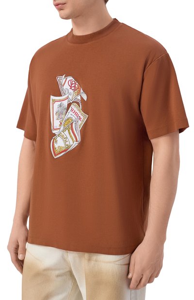 Хлопковая футболка DROLE DE MONSIEUR, арт. K-TS311-C0002-BN, фото 3