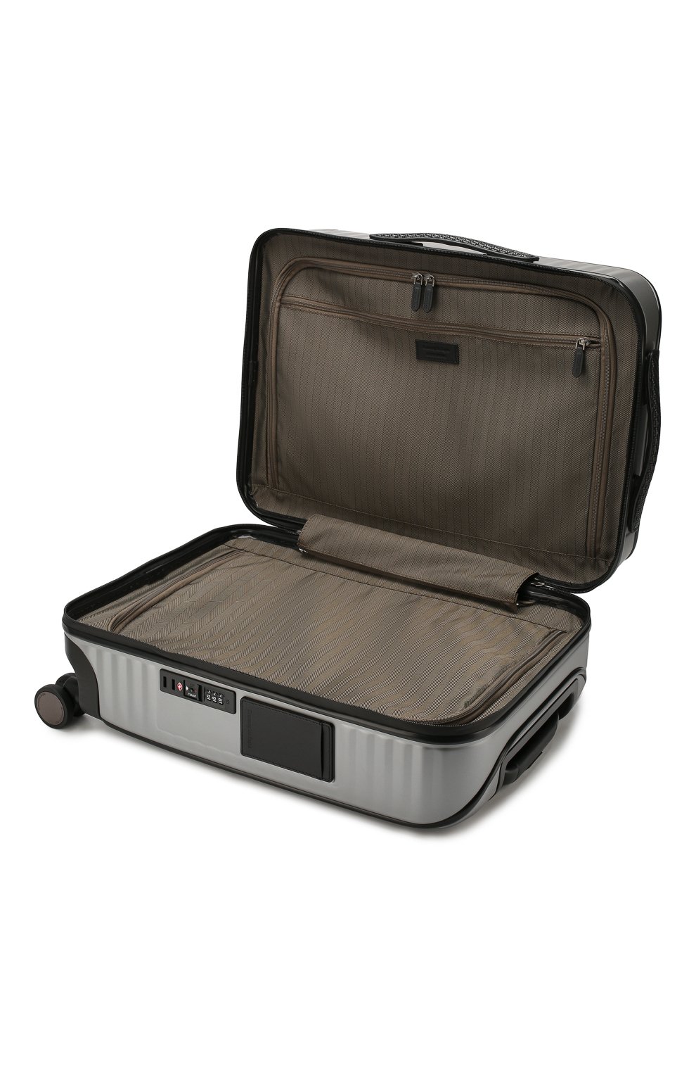 Дорожный чемодан leggerissimo ZEGNA серого цвета по цене 131000 руб., арт. C1375X-LHPCT, фото 3 Дорожный чемодан leggerissimo ZEGNA, арт. C1375X-LHPCT, фото 3