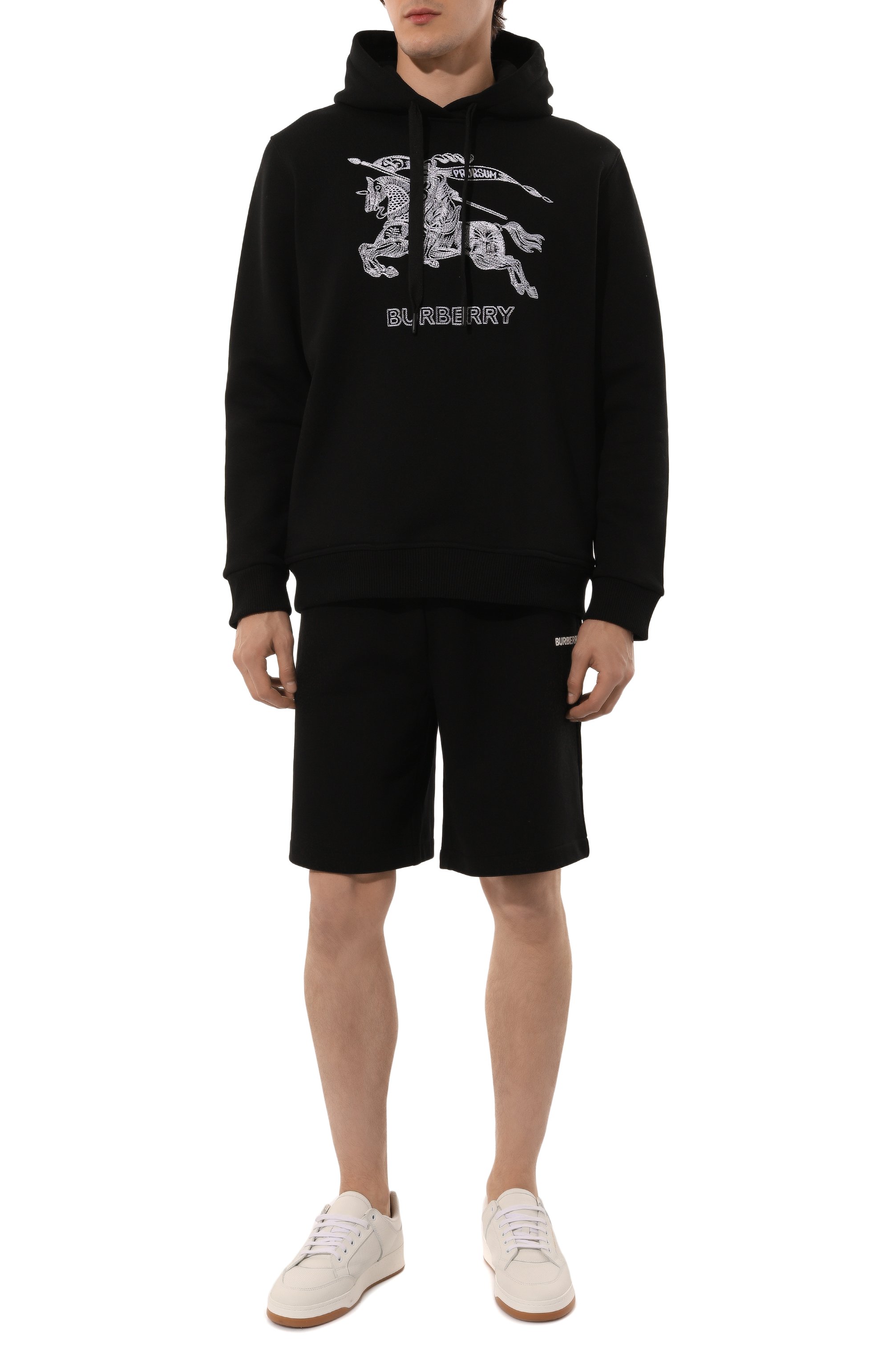 Хлопковые шорты BURBERRY, арт. 8096361, фото 2