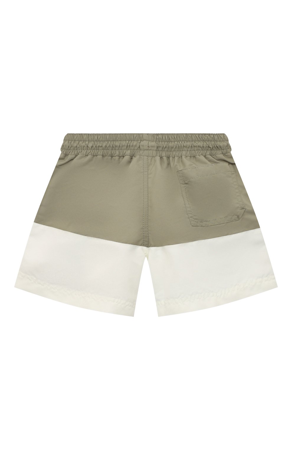 Плавки-шорты BRUNELLO CUCINELLI хаки цвета по цене 21500 руб., арт. BW817H550A, фото 2 Плавки-шорты BRUNELLO CUCINELLI, арт. BW817H550A, фото 2