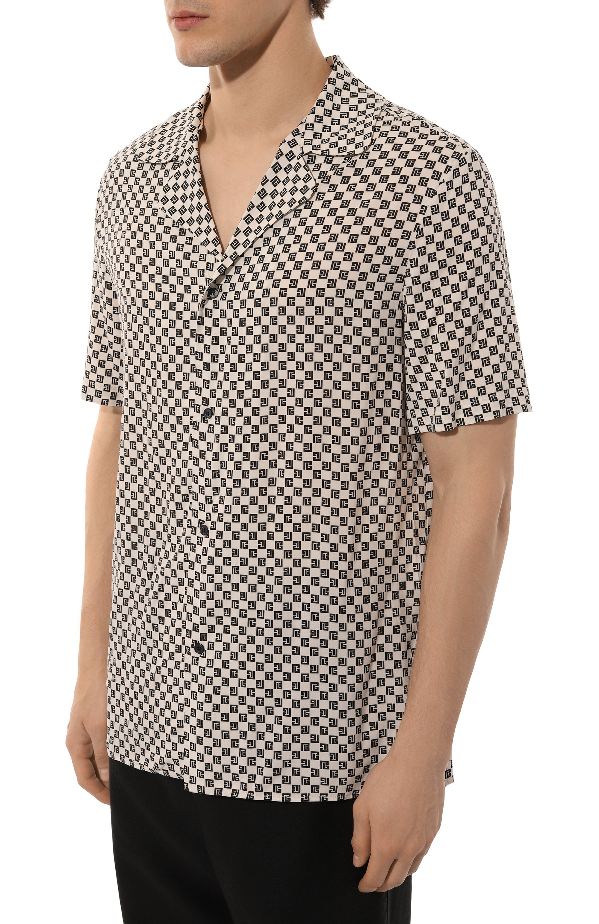 Рубашка из вискозы BALMAIN, арт. CH1HR095/VE29, фото 3