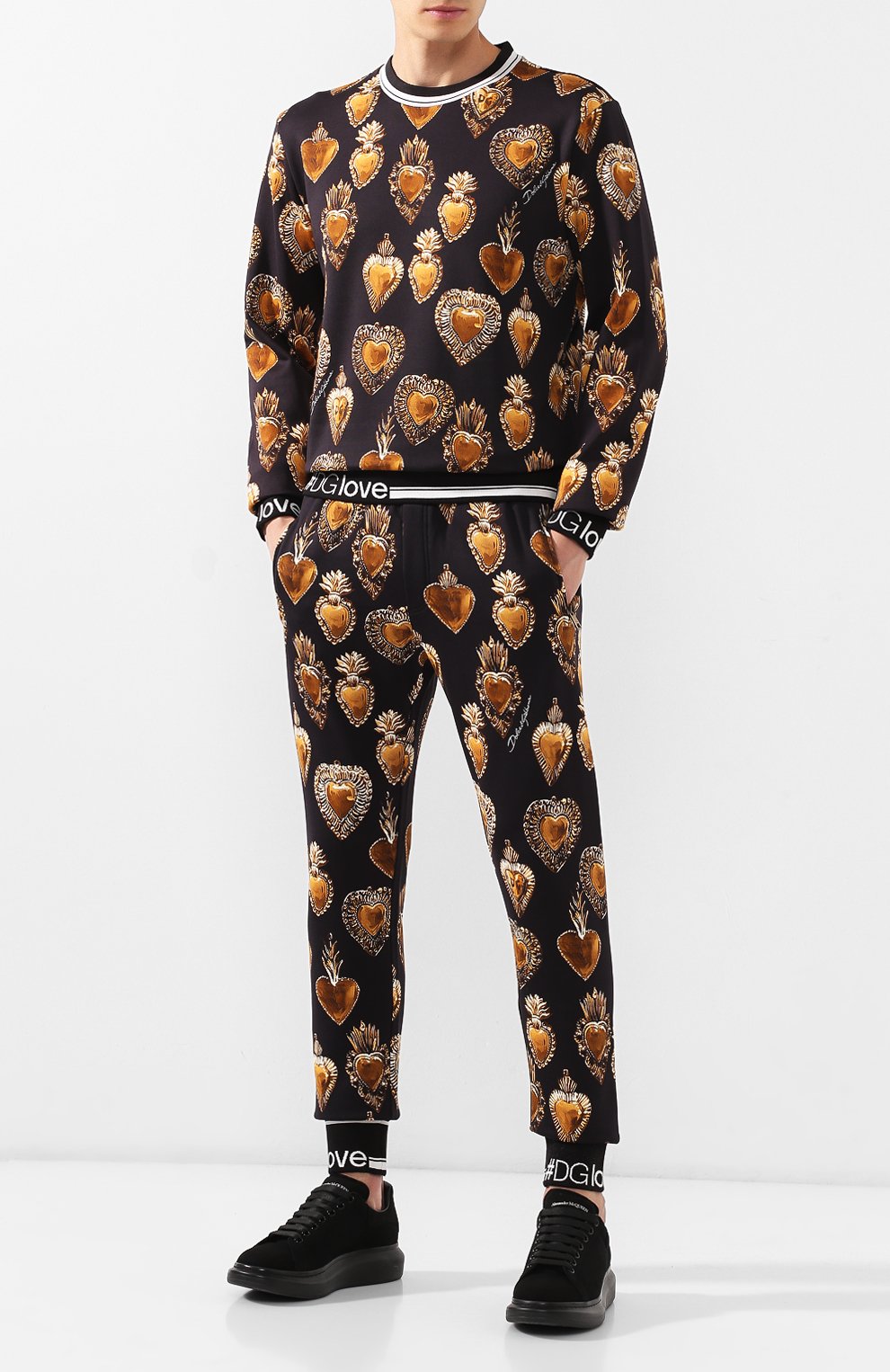 Хлопковый свитшот DOLCE & GABBANA, арт. G90W6T/FS77I, фото 2