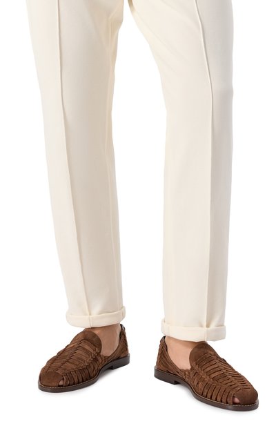 Замшевые лоферы BRUNELLO CUCINELLI, арт. MZUC0BM313, фото 3