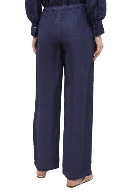 Льняные брюки 120% LINO, арт. T0W2145/0115/S00, фото 4