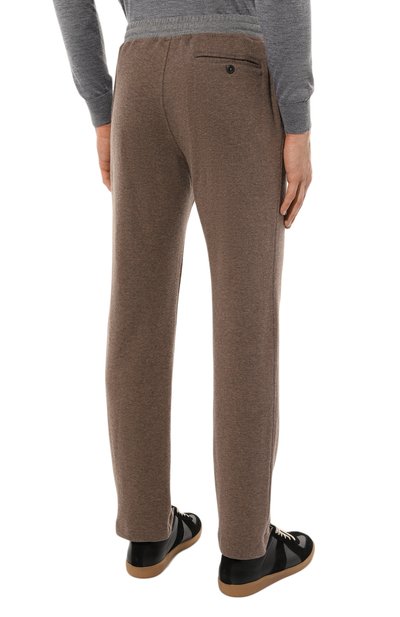 Брюки из хлопка и кашемира CAPOBIANCO, арт. 15M706.LB00., фото 4