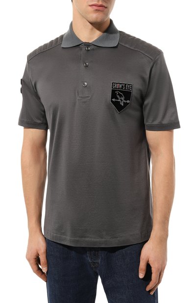 Хлопковое поло CROW’S EYE, арт. L.E. 1, фото 3