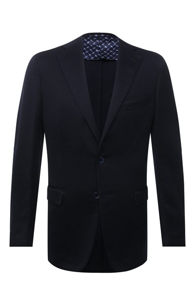 Мужской шерстяной пиджак ZILLI, арт. MNV-JC2F-2-E6041/0001