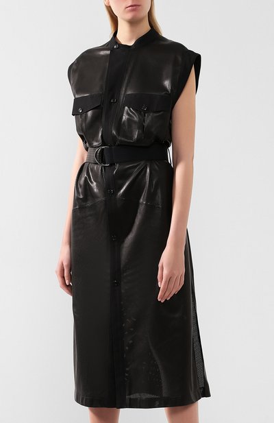 Кожаное платье GIVENCHY, арт. BW20P560HV, фото 3