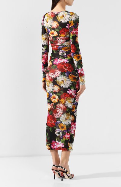 Платье с принтом DOLCE & GABBANA, арт. F6E2AT/FSGPZ, фото 4