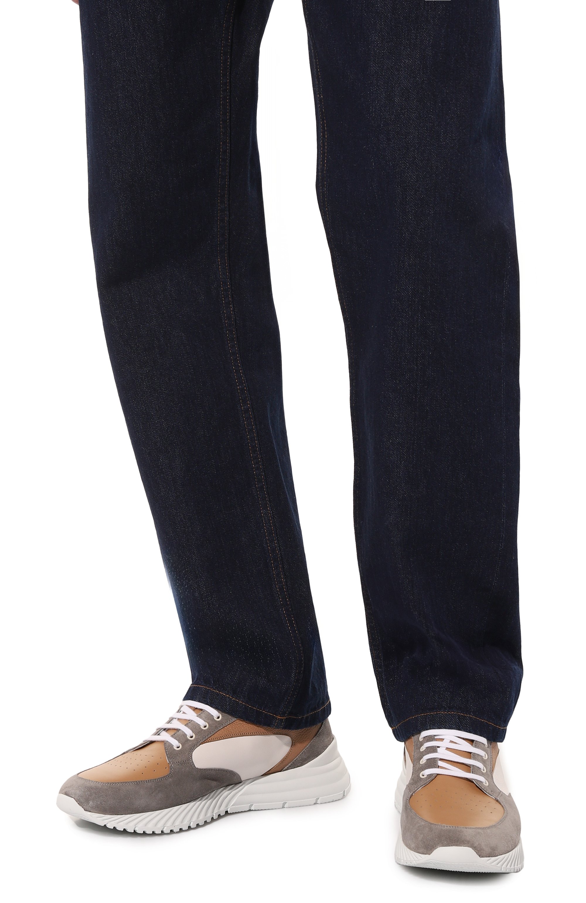 Кожаные кроссовки STEFANO RICCI, арт. UF689G5204/SDPVTM, фото 3