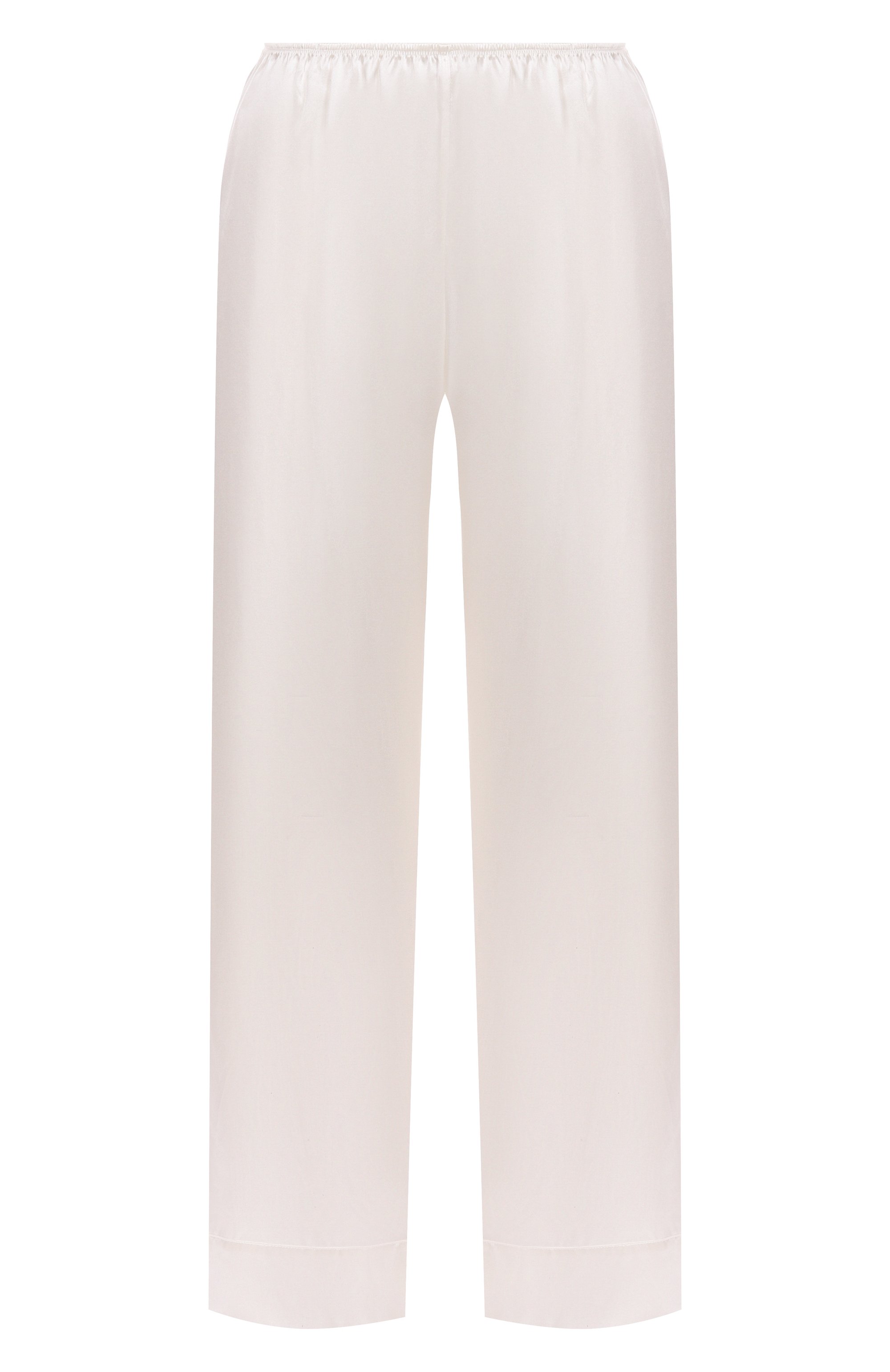 Шелковые брюки SIMONE PERELE белого цвета по цене 20810 руб., арт. 15B660, фото 1 Шелковые брюки SIMONE PERELE, арт. 15B660, фото 1