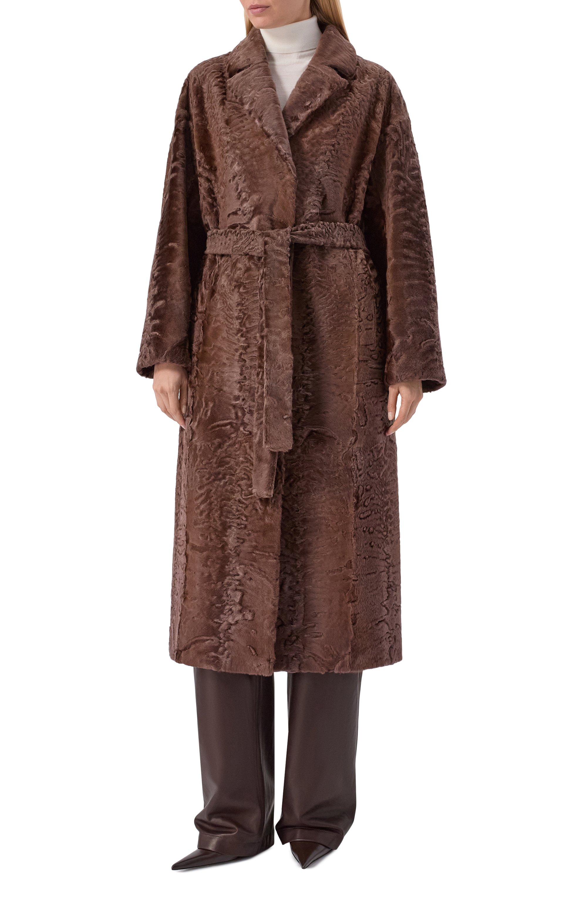 Шуба из каракульчи VICTORIA KUSENKOVA, арт. 707100003695, фото 3