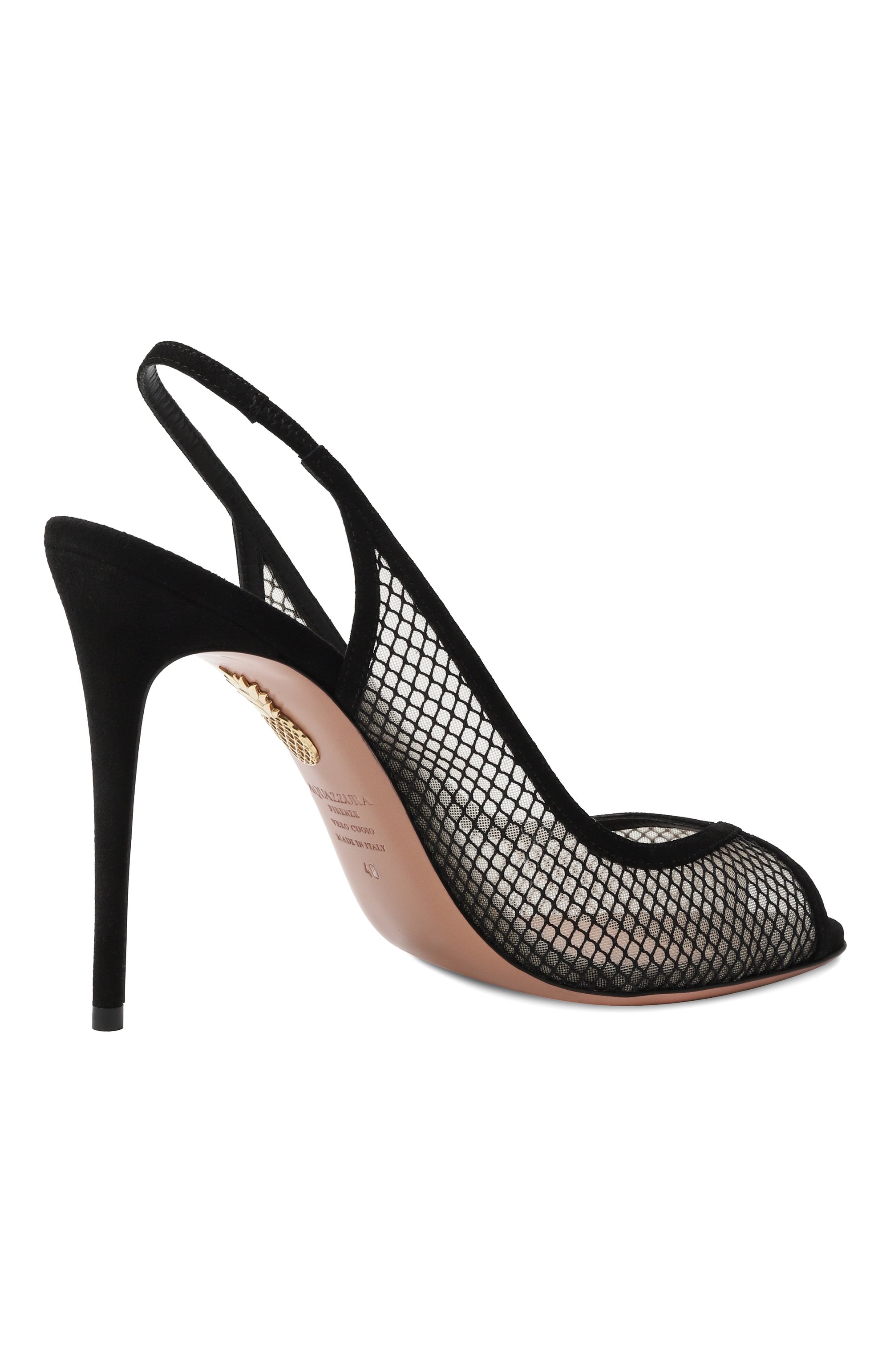 Босоножки temptation 105 AQUAZZURA, арт. TMMHIGS0/MSU, фото 5