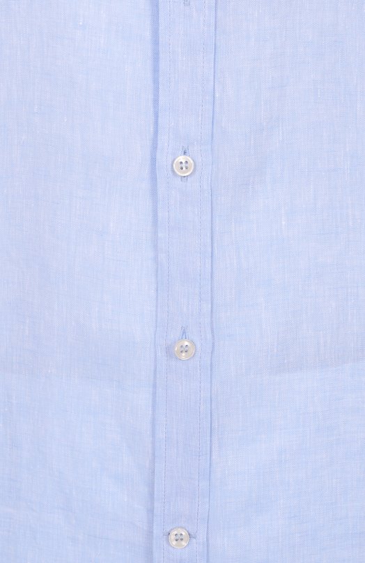 Льняная рубашка Paul&Shark 25413007/48 Голубой  25413007/48 Фото 6