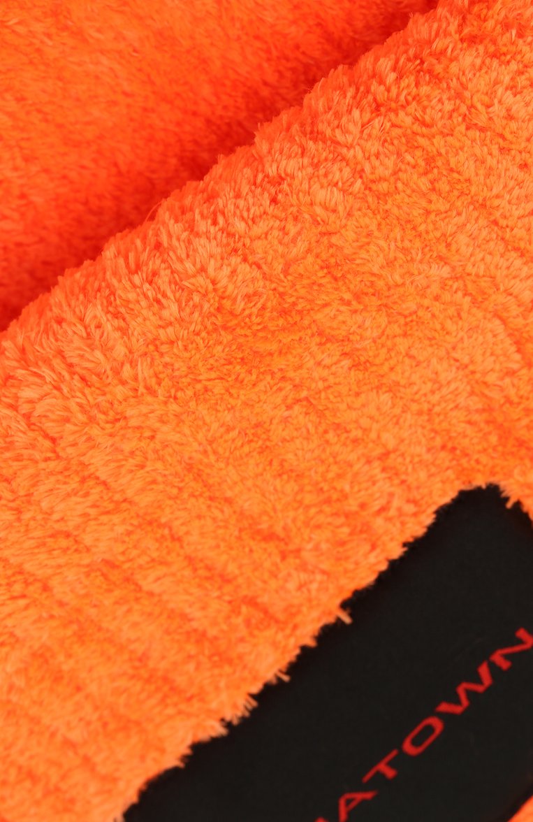 Женская шапка ALEXANDER WANG оранжевого цвета, арт. 1KC2199108 | Фото 3 (Материал: Текстиль, Синтетический материал; Материал сплава: Проставлено; Нос: Не проставлено)