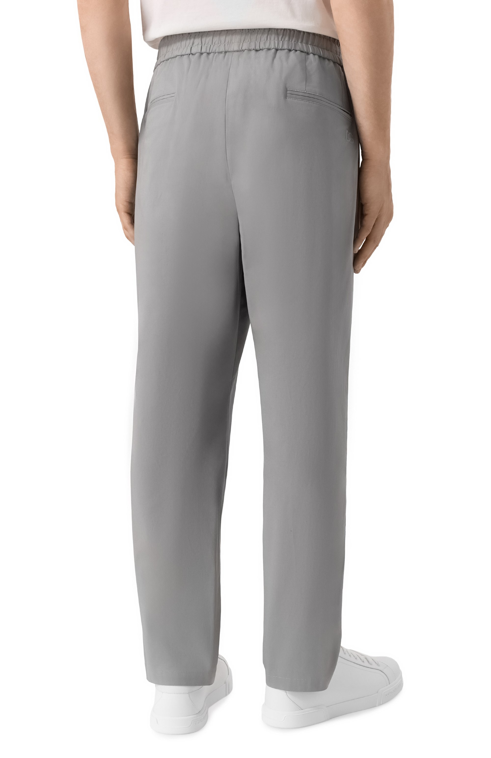 Хлопковые брюки DOLCE & GABBANA, арт. GYACEZ/FUFNV, фото 4