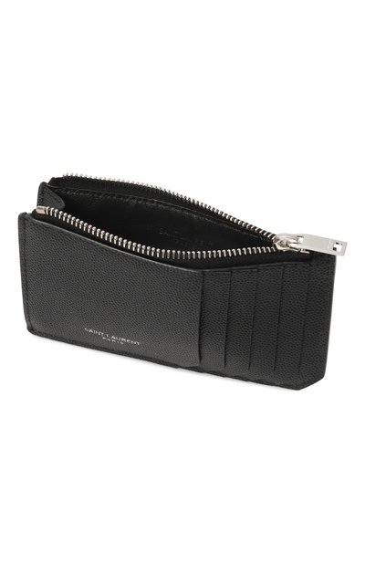 Кожаный футляр для кредитных карт SAINT LAURENT, арт. 609362/BTY0N, фото 3