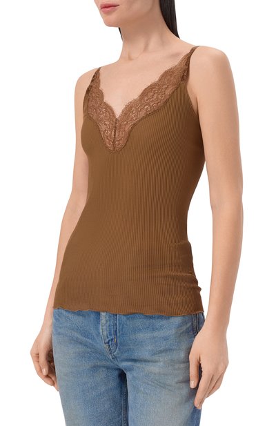 Шелковый топ SAINT LAURENT, арт. 796843/Y37SM, фото 3