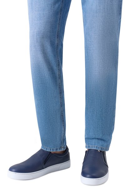 Кожаные слипоны STEFANO RICCI, арт. UF50_G2320/VD, фото 3