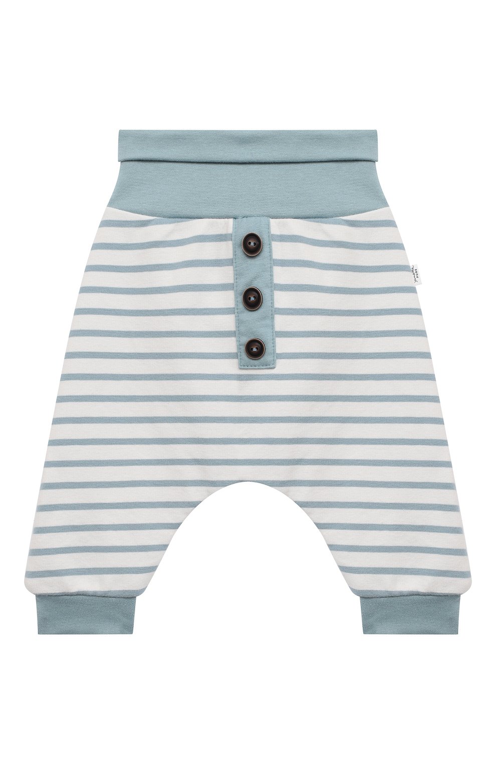 Хлопковые брюки SANETTA белого цвета по цене 4110 руб., арт. 10109, фото 1 Хлопковые брюки SANETTA, арт. 10109, фото 1