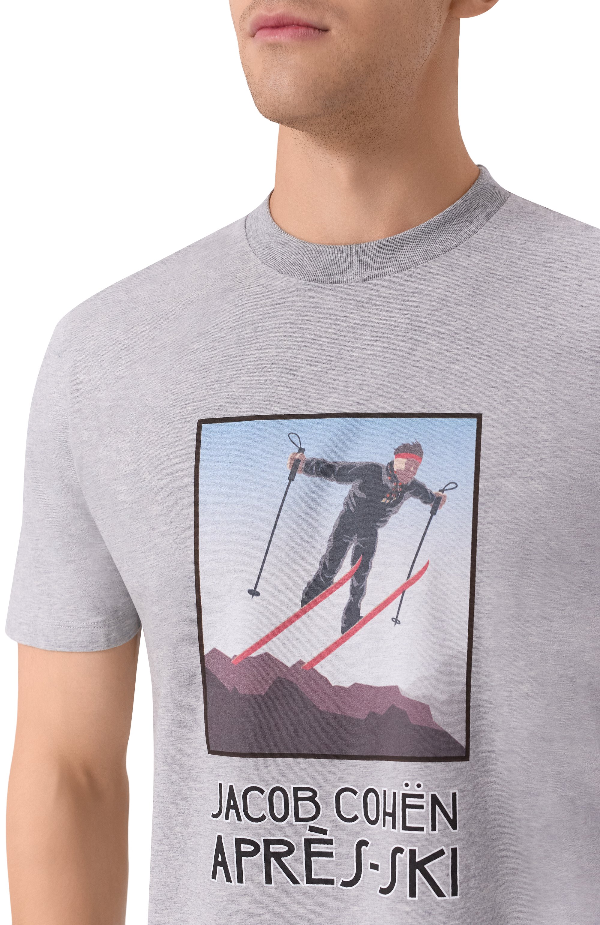 Хлопковая футболка JACOB COHEN, арт. JUR_4R002 001 M4530 L1, фото 5