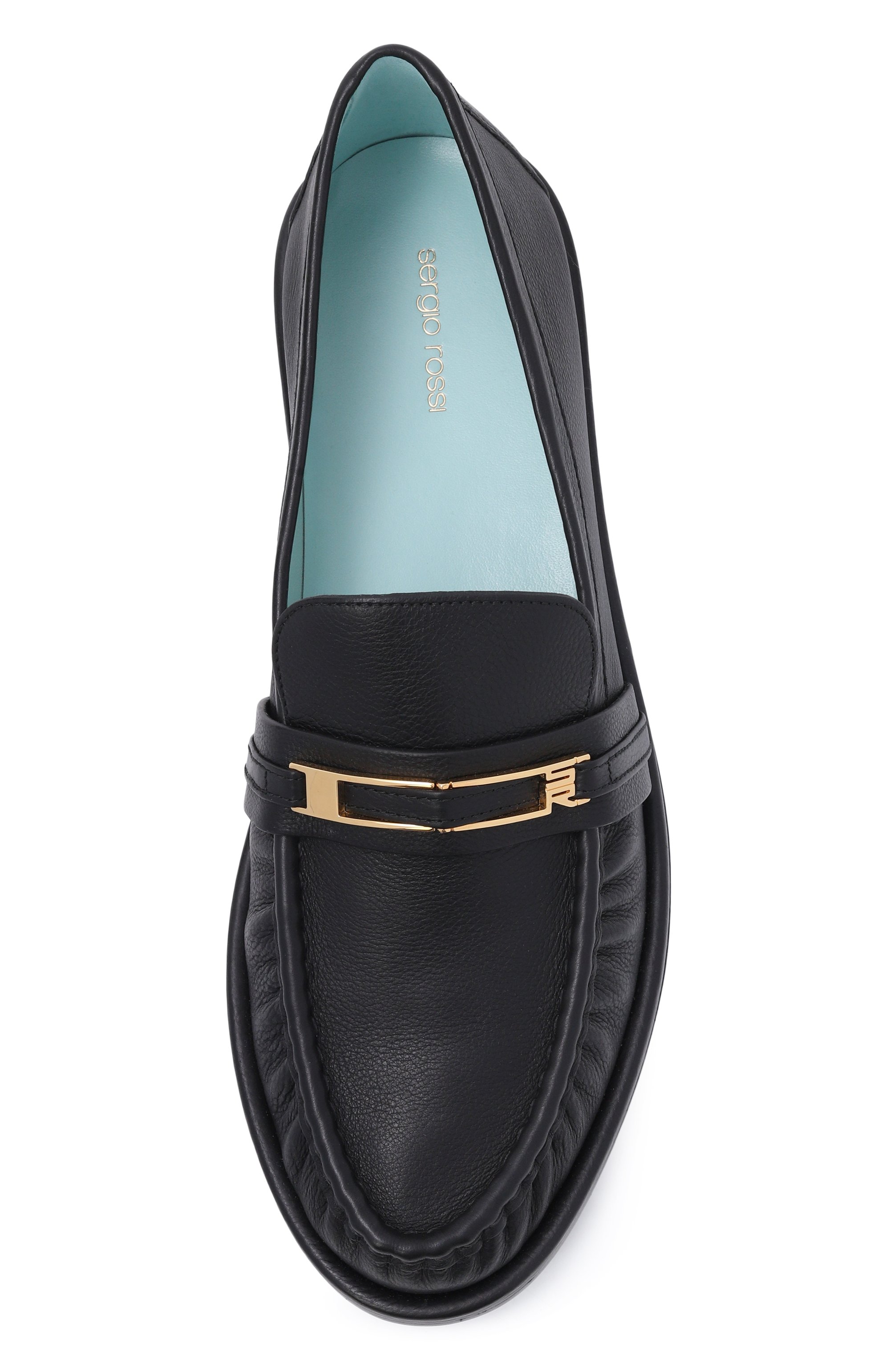 Кожаные лоферы SERGIO ROSSI, арт. B14450/MVIN14, фото 6