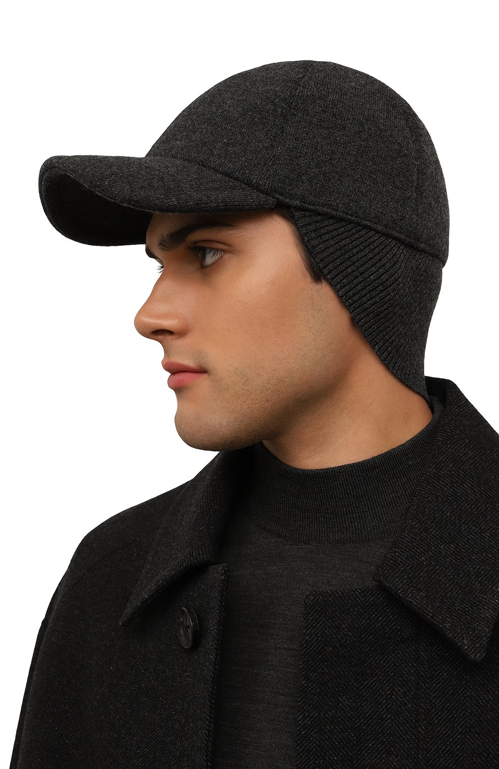 Кашемировая бейсболка ANDREA CAMPAGNA, арт. AB-180CSP, фото 2