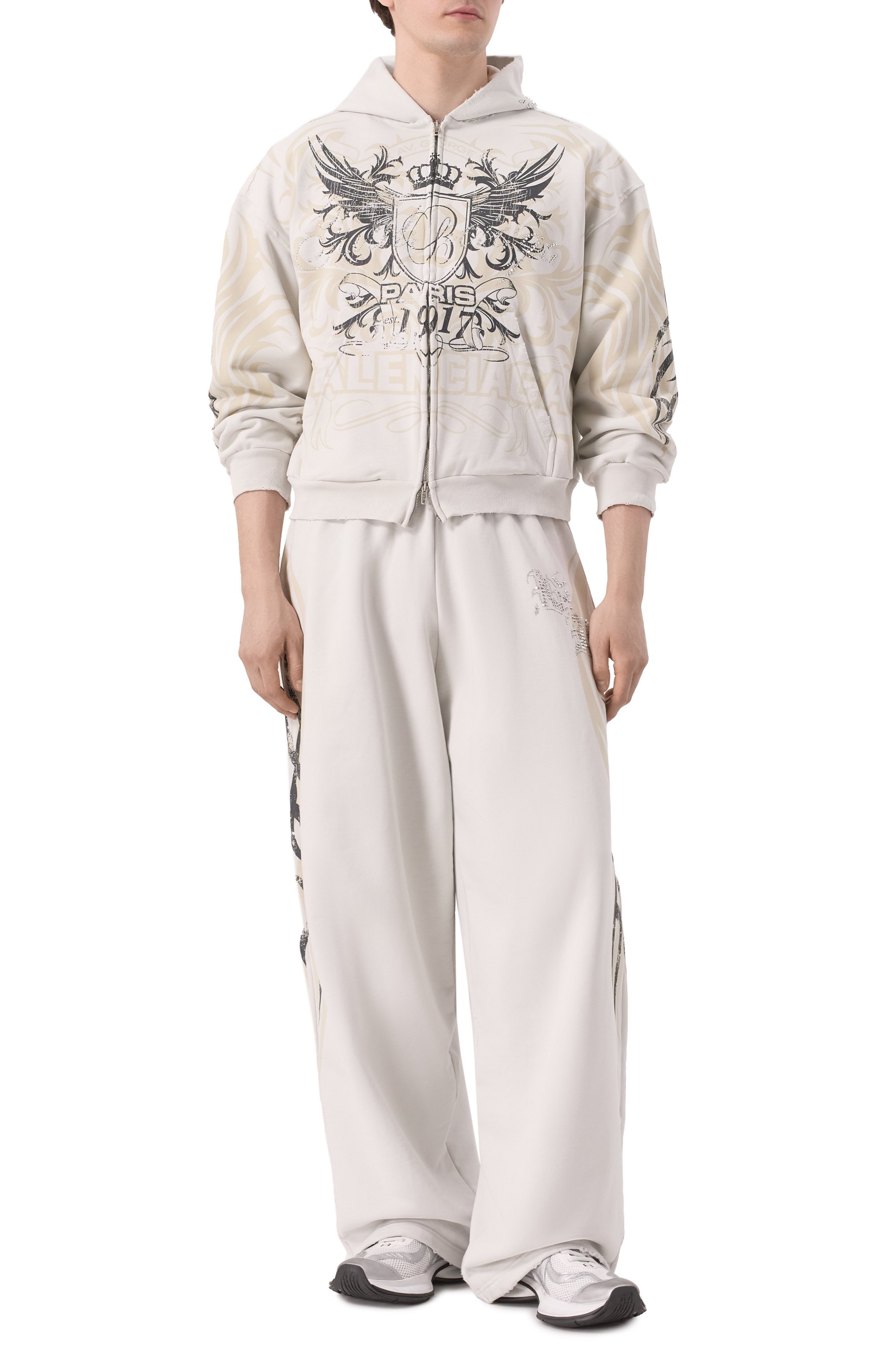 Хлопковые брюки BALENCIAGA, арт. 803266/TRVR6, фото 2