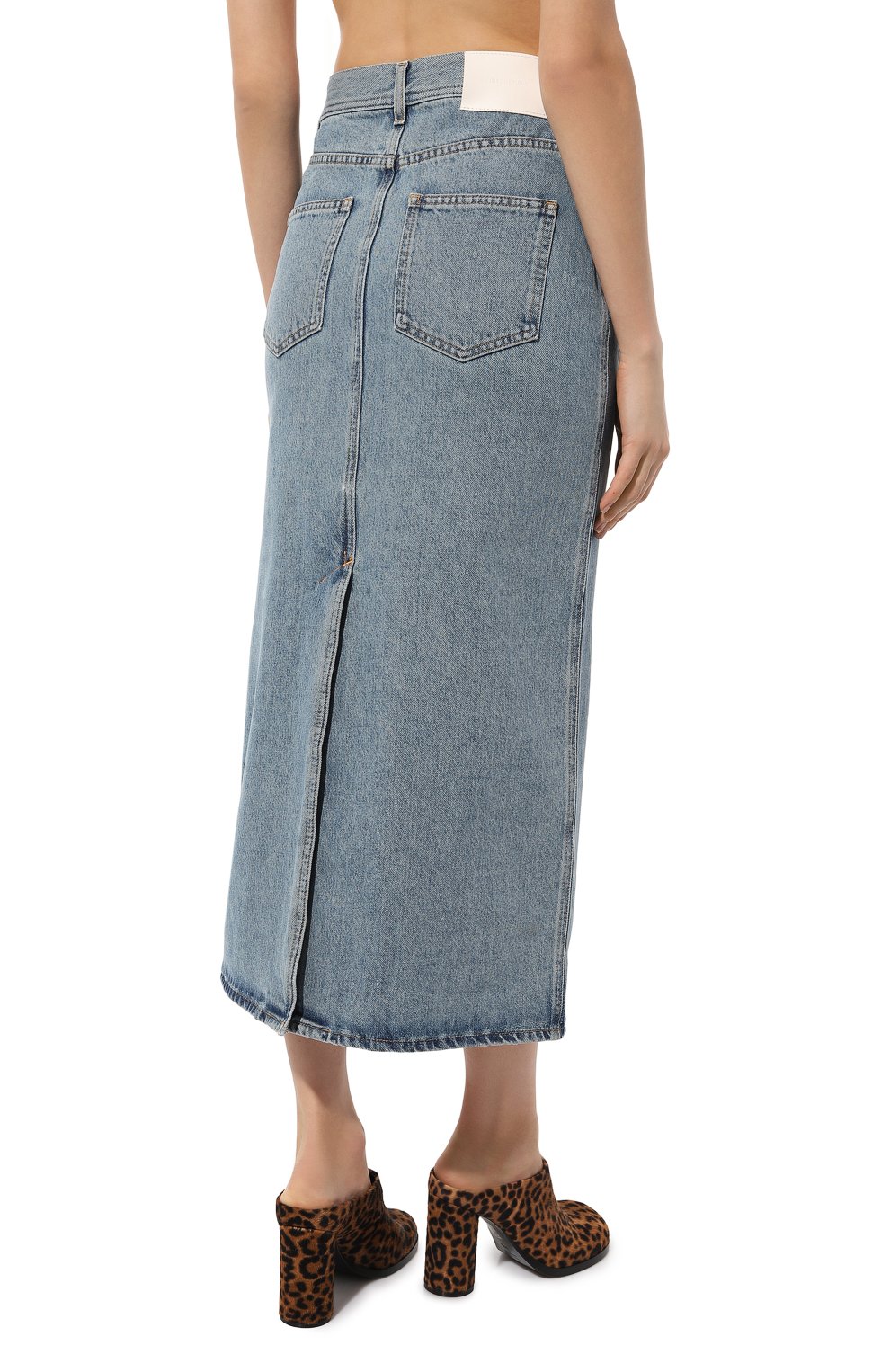 Джинсовая юбка LOULOU DE SAISON, арт. R0NA, фото 4